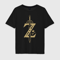 Мужская футболка хлопок Oversize The Legend of Zelda