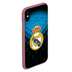 Чехол для iPhone XS Max матовый Реал Мадрид Real Madrid - фото 2