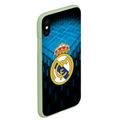 Чехол для iPhone XS Max матовый Реал Мадрид Real Madrid - фото 2