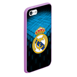 Чехол для iPhone 5/5S матовый Реал Мадрид Real Madrid - фото 2