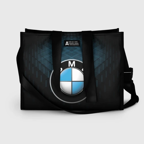 Сумка-шоппер 3D BMW blue line БМВ