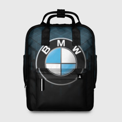 Женский рюкзак 3D BMW blue line БМВ