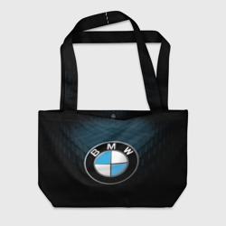 Пляжная сумка 3D BMW blue line БМВ