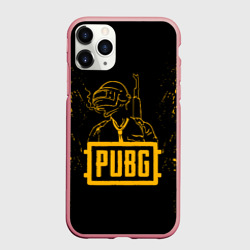 Чехол для iPhone 11 Pro Max матовый PUBG ПАБГ