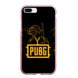 Чехол для iPhone 7Plus/8 Plus матовый PUBG ПАБГ