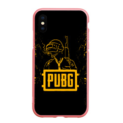 Чехол для iPhone XS Max матовый PUBG ПАБГ