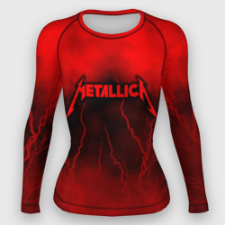 Женский рашгард 3D Metallica