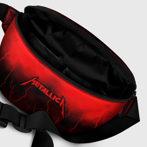Поясная сумка 3D с принтом Metallica, фото #6