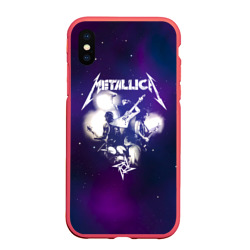 Чехол для iPhone XS Max матовый Metallica