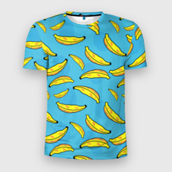 Мужская футболка 3D Slim Банан