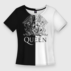 Женская футболка 3D Slim Queen