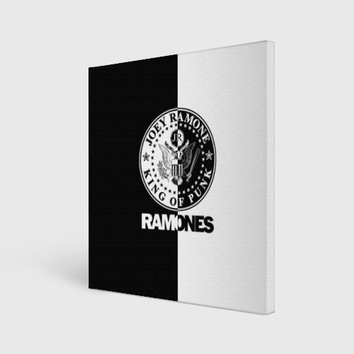 Холст квадратный Ramones, цвет 3D печать