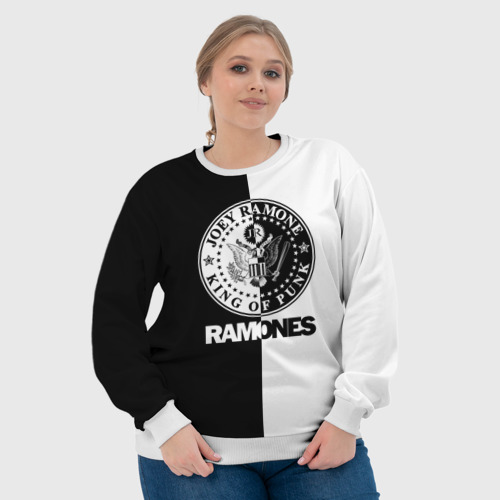 Женский свитшот 3D Ramones - фото 6