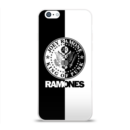Чехол для Apple iPhone 6 силиконовый глянцевый Ramones Фото 01 Чехол для Apple iPhone 6 силиконовый глянцевый Ramones Фото 01