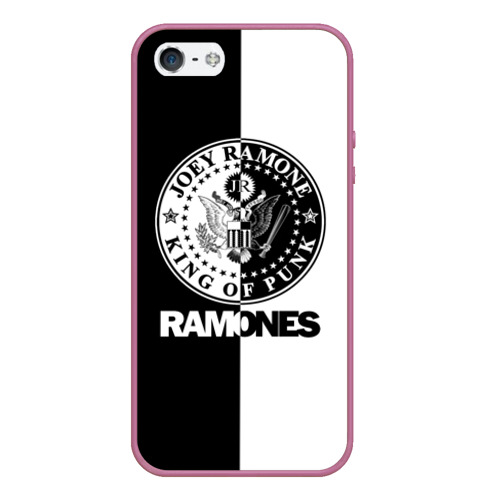Чехол для iPhone 5/5S матовый Ramones