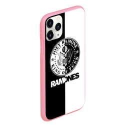 Чехол для iPhone 11 Pro Max матовый Ramones - фото 2