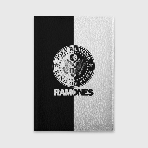 Обложка для автодокументов Ramones, цвет черный