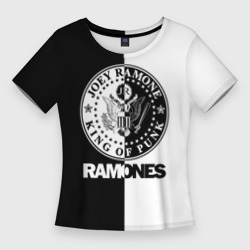 Женская футболка 3D Slim Ramones