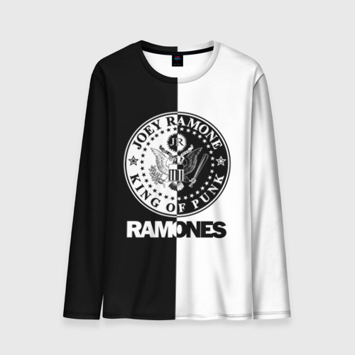 Мужской лонгслив 3D Ramones, цвет 3D печать