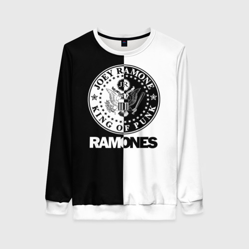 Женский свитшот 3D Ramones Фото 01 Женский свитшот 3D Ramones Фото 01