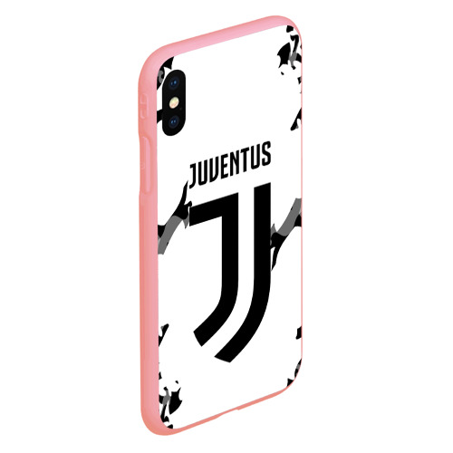 Чехол для iPhone XS Max матовый Juventus 2018 Original, цвет баблгам - фото 3