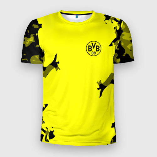 Мужская футболка 3D Slim FC Borussia 2018 Original   , цвет 3D печать