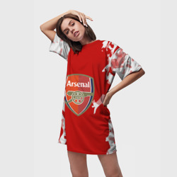 Платье-футболка 3D Arsenal original - фото 2
