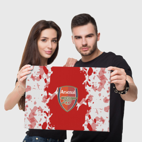 Холст прямоугольный Arsenal original, цвет 3D печать - фото 5