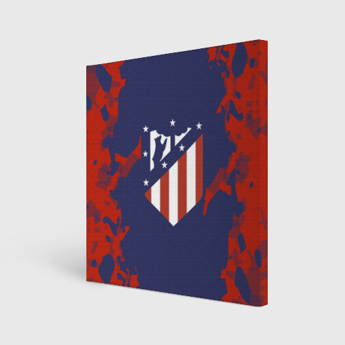 Холст квадратный Atletico Madrid 2018 Original, цвет 3D печать