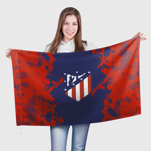 Флаг 3D Atletico Madrid 2018 Original