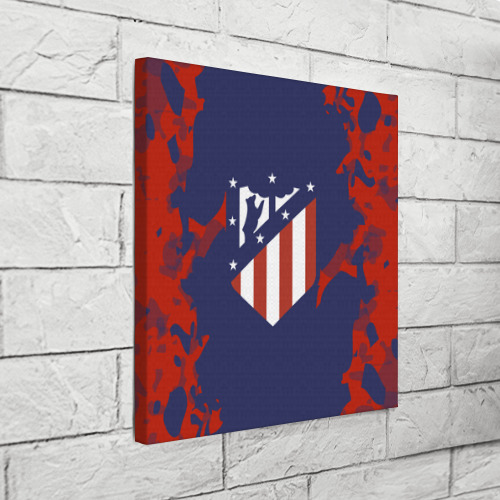 Холст квадратный Atletico Madrid 2018 Original, цвет 3D печать - фото 3