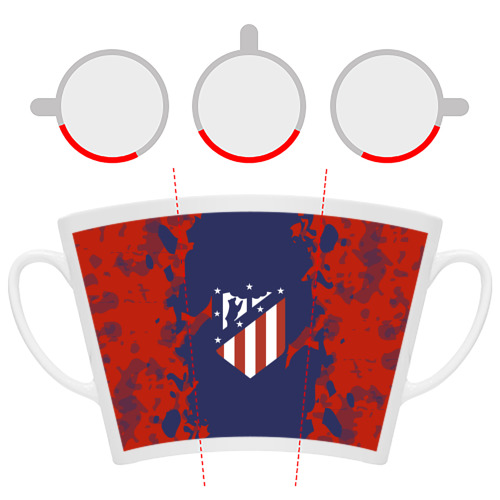 Кружка Латте Atletico Madrid 2018 Original - фото 6