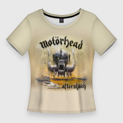 Женская футболка 3D Slim Motrhead, aftershock