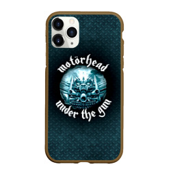 Чехол для iPhone 11 Pro Max матовый Motrhead, under the gun