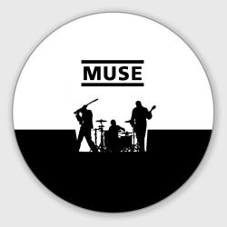 Круглый коврик для мышки Muse