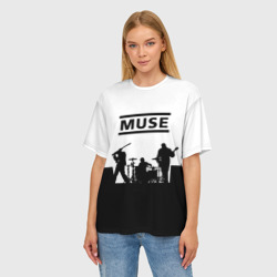 Женская футболка oversize 3D Muse - фото 2