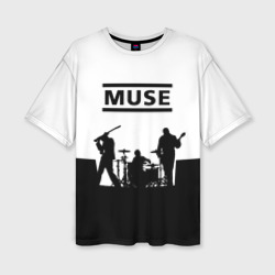 Женская футболка oversize 3D Muse