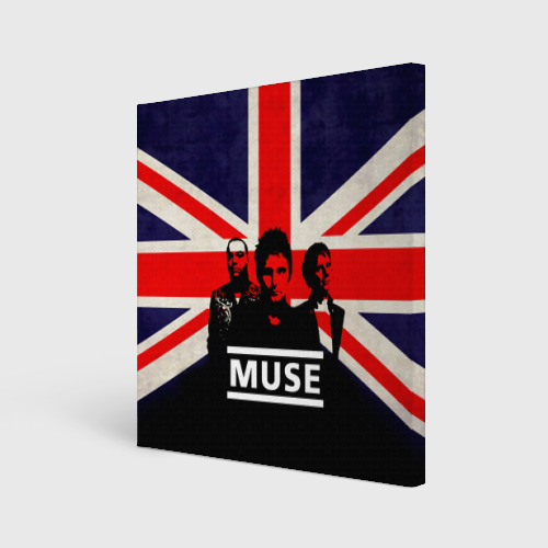 Холст квадратный Muse, цвет 3D печать