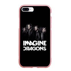 Чехол для iPhone 7Plus/8 Plus матовый Группа Imagine Dragons