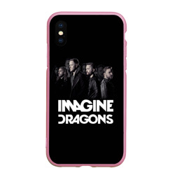 Чехол для iPhone XS Max матовый Группа Imagine Dragons