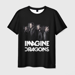 Мужская футболка 3D Группа Imagine Dragons