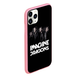 Чехол для iPhone 11 Pro Max матовый Группа Imagine Dragons - фото 2