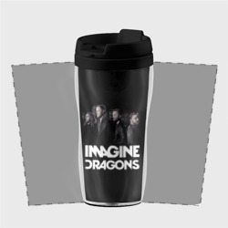 Термокружка-непроливайка Группа Imagine Dragons - фото 2