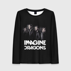 Женский лонгслив 3D Группа Imagine Dragons