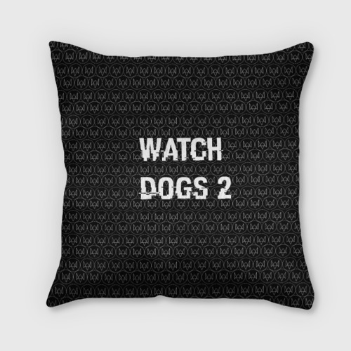 Подушка 3D Watch Dogs 2