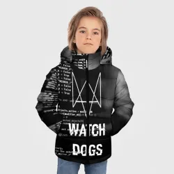 Зимняя куртка для мальчиков 3D Wath dogs 2 Хакер - фото 2