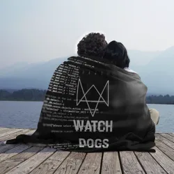 Плед 3D Wath dogs 2 Хакер - фото 2