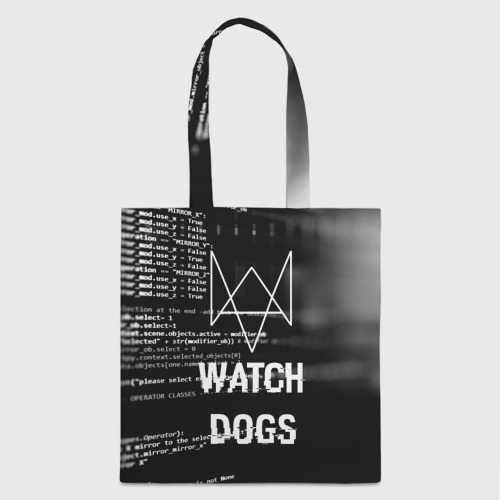 Сумка 3D повседневная Wath dogs 2 Хакер Фото 01 Сумка 3D повседневная Wath dogs 2 Хакер Фото 01