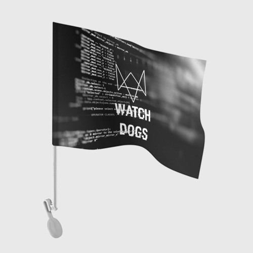 Флаг для автомобиля Wath dogs 2 Хакер Фото 01 Флаг для автомобиля Wath dogs 2 Хакер Фото 01