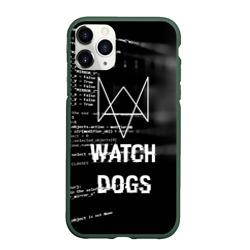 Чехол для iPhone 11 Pro Max матовый Wath dogs 2 Хакер